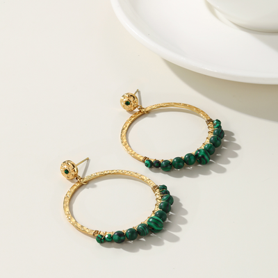 Boucles d'oreilles impératrice Zéphyr