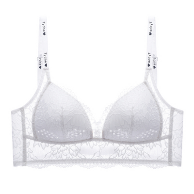 Reggiseno senza schienale in pizzo traspirante