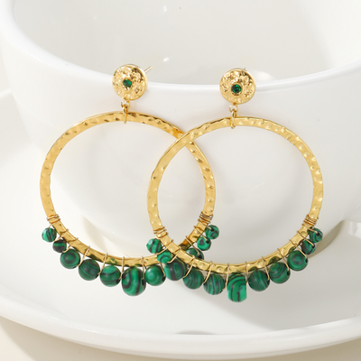 Boucles d'oreilles impératrice Zéphyr