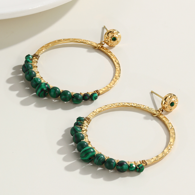 Boucles d'oreilles impératrice Zéphyr
