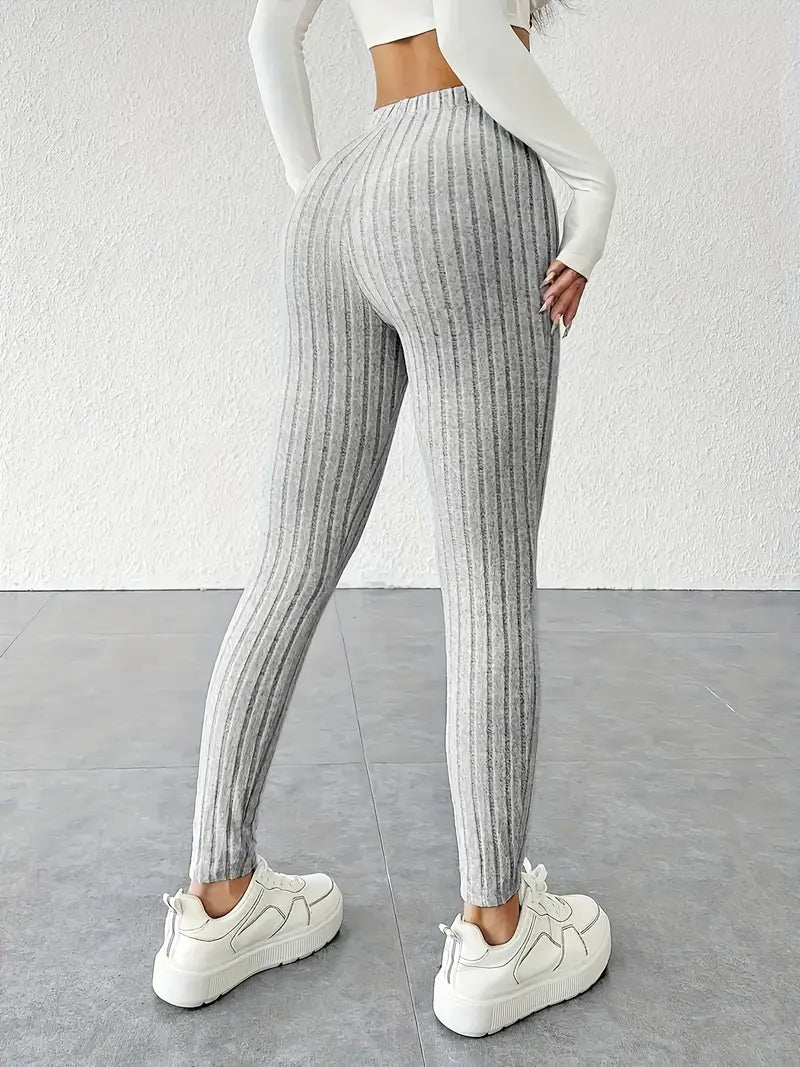 Legging Taille haute Élastique à Cordon