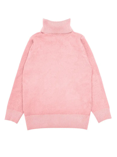 Pull col roulé chaud intérieur polaire