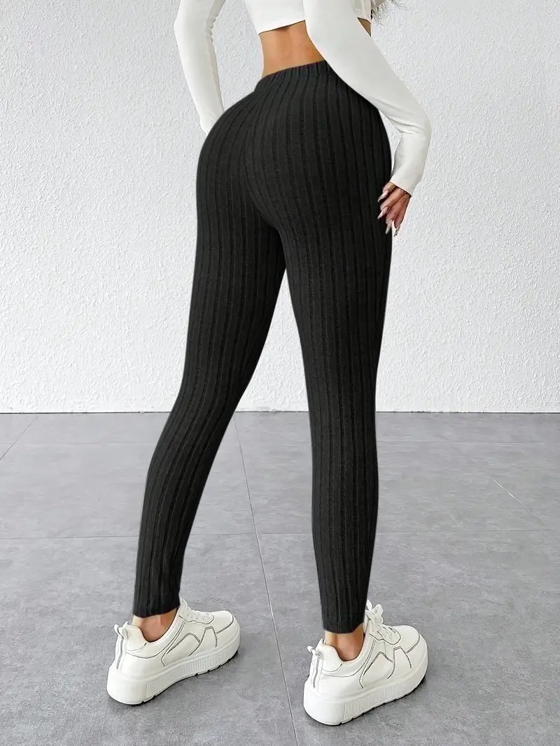 Legging Taille haute Élastique à Cordon