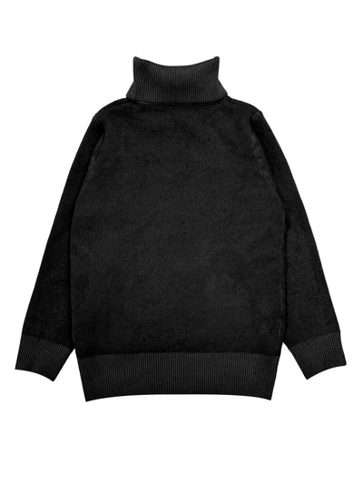 Pull col roulé chaud intérieur polaire