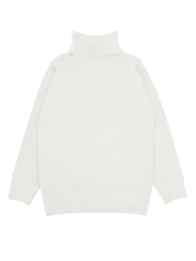 Pull col roulé chaud intérieur polaire