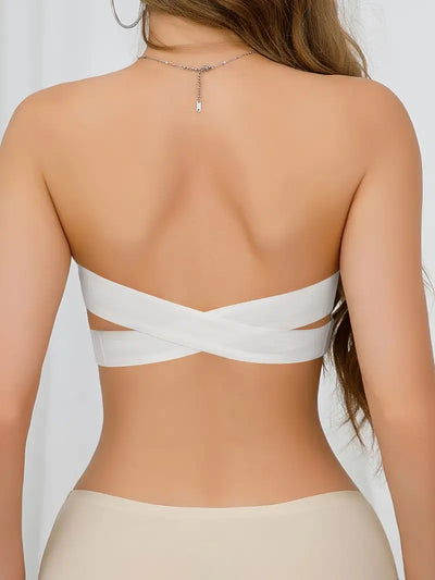 Cross Backless Bra