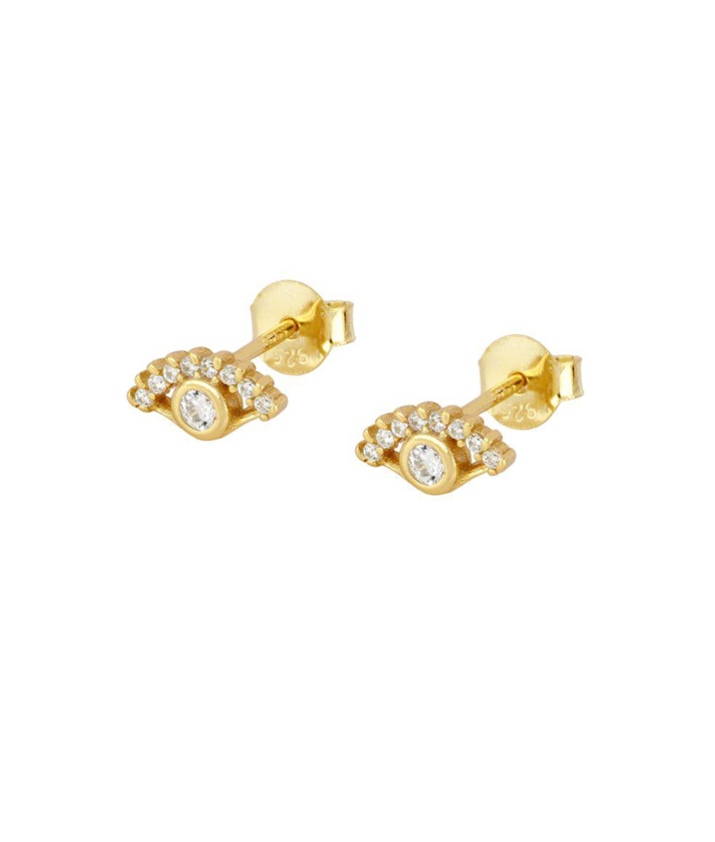 Pendientes de ojo de iris
