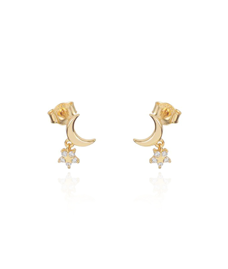 Pendientes luna charlie