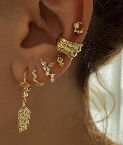 Boucles d'oreilles longues Alix