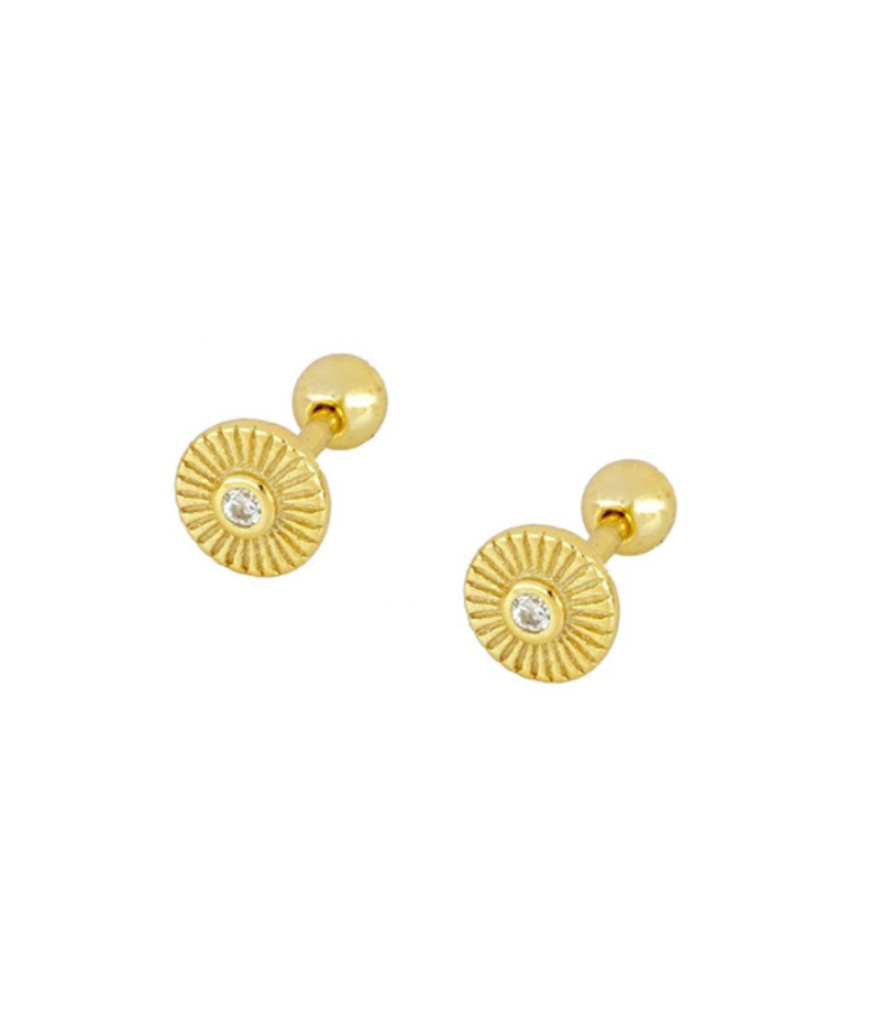 Puces d'oreilles ronde Lucia