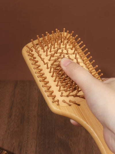 Brosse à Cheveux Professionnelle en Bois
