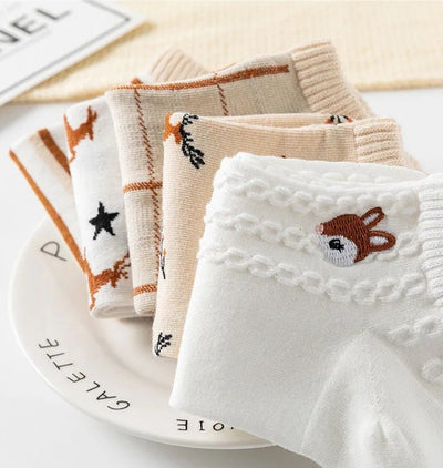 Bambi socks for women x5