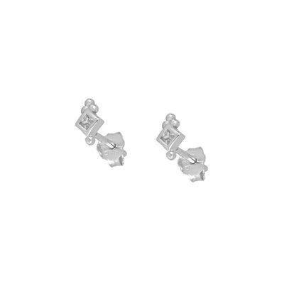 aretes Sophia con diamantes