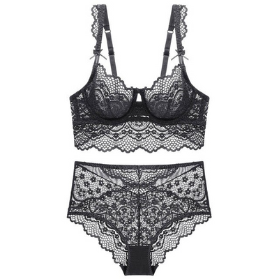Set bustier sexy in pizzo