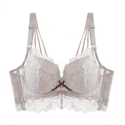 Reggiseno in pizzo con spalline larghe