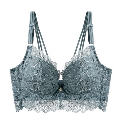 Reggiseno in pizzo con spalline larghe
