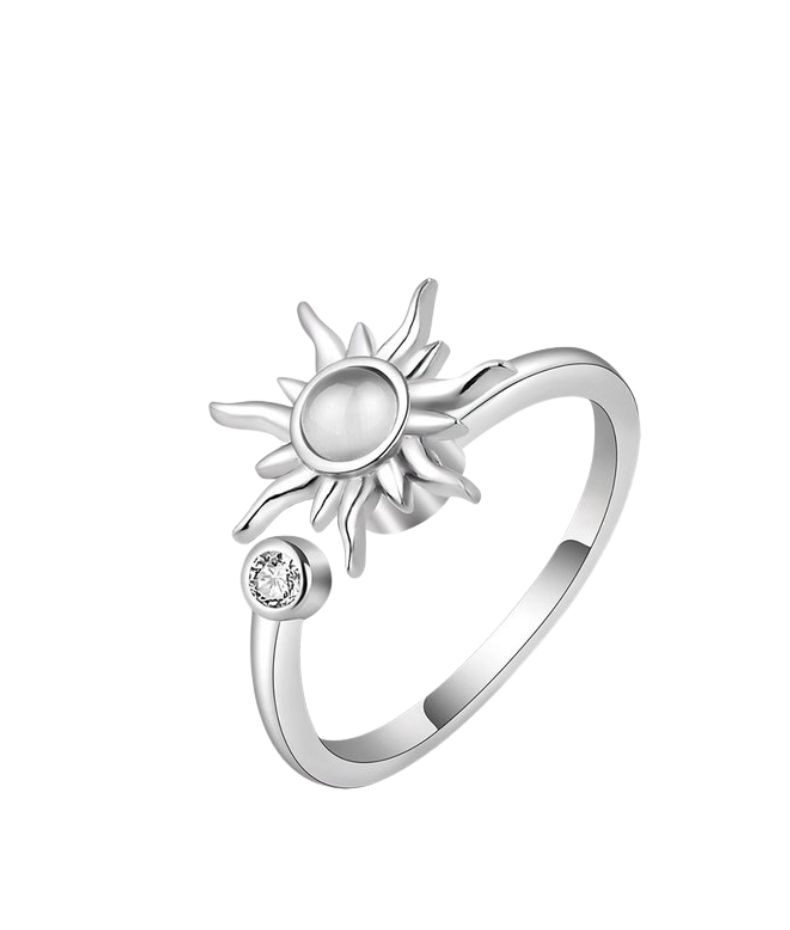 Solaire Silver Relaxing Ring