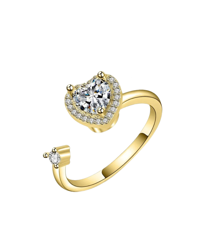 Giulia guld afslappende ring