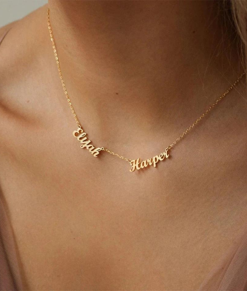 Collana con nome personalizzabile