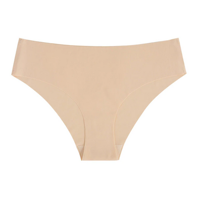 Slip sgambato effetto seta ghiaccio