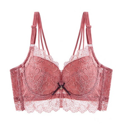 Reggiseno in pizzo con spalline larghe