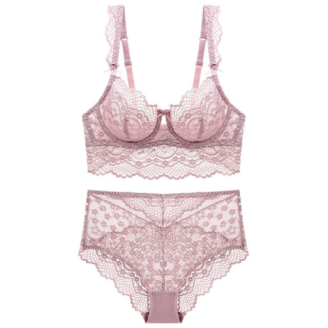 Ensemble bustier confort dentelle