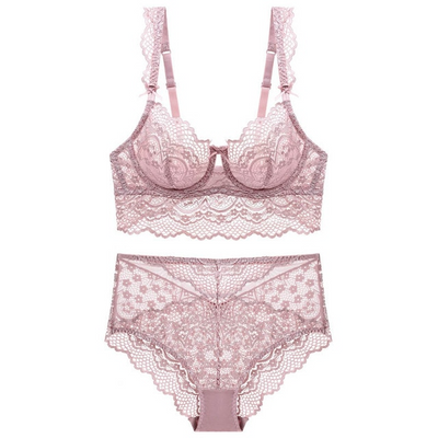 Ensemble bustier confort dentelle