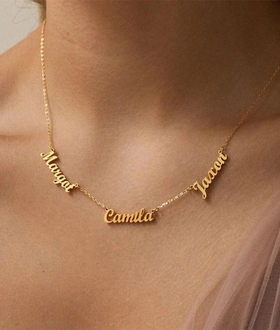 Collana con nome personalizzabile