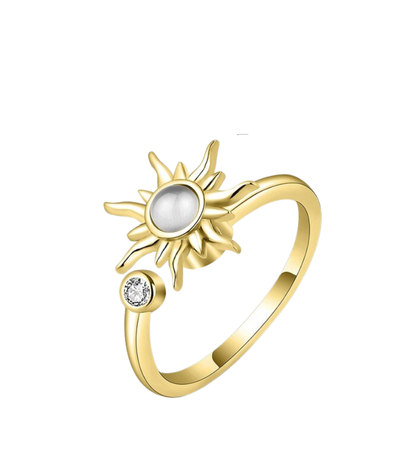 Afslappende solguldring