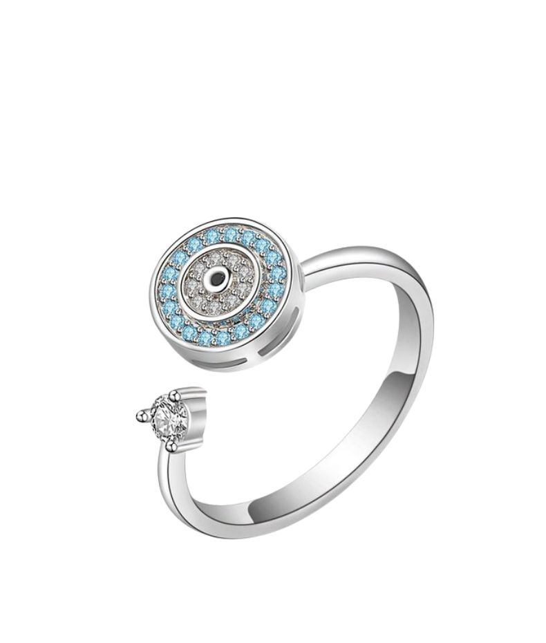 Stina Silver Relaxing Ring