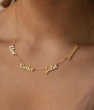 Collana con nome personalizzabile