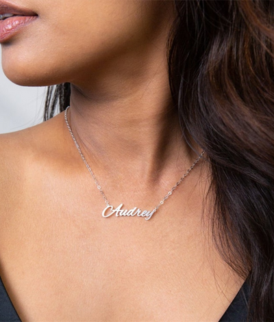 Collana con nome personalizzabile