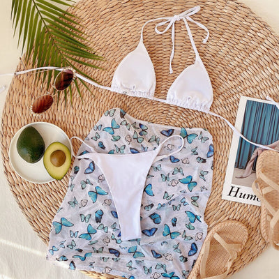 Completo costume da bagno Louise 3 pezzi