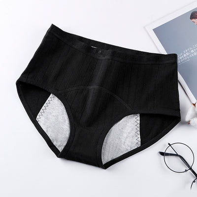 Menstruationstrusser i 100 % bomuld