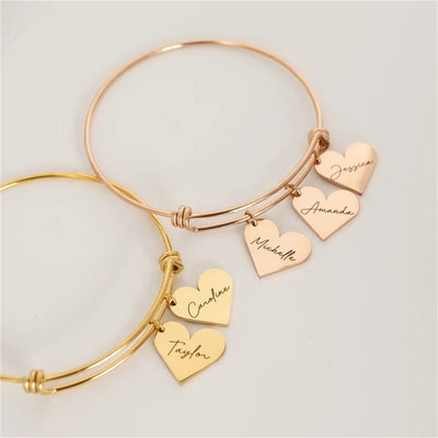 "Love" armbånd, der kan tilpasses