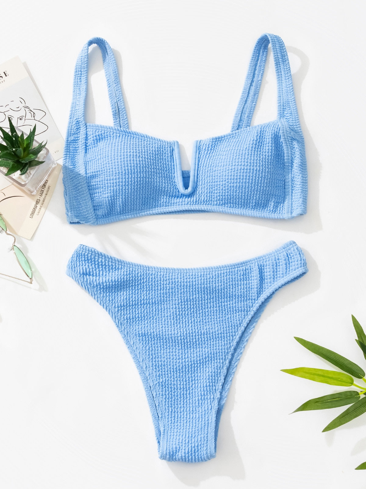 Costume da bagno Doriane neon