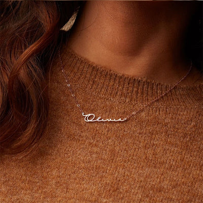 Collana con nome personalizzabile