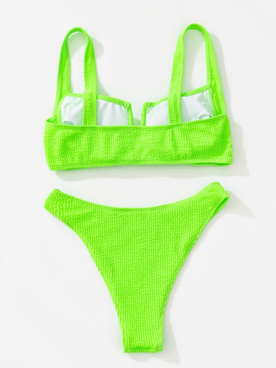 Costume da bagno Doriane neon