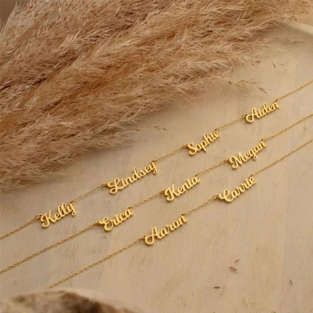 Collana con nome personalizzabile