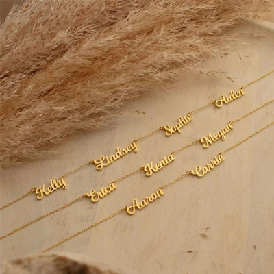 Collana con nome personalizzabile
