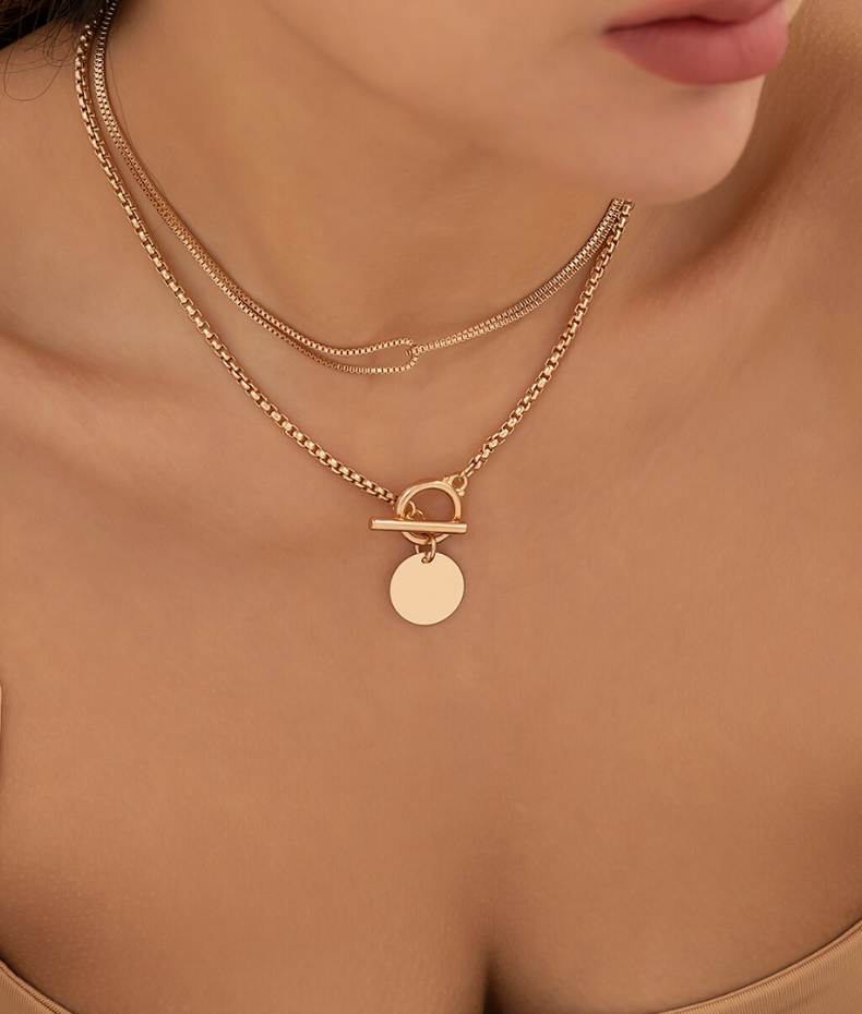 Pezzi pendenti per collana girocollo doppio