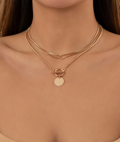 Pezzi pendenti per collana girocollo doppio